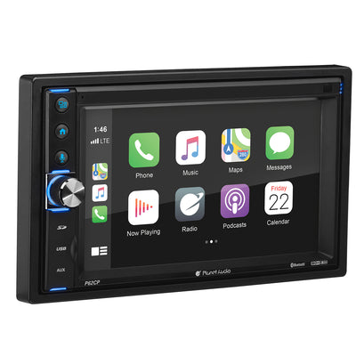 Planet Audio P62CP Double DIN Bluetooth Touchscreen Car Audio Multimedia Player