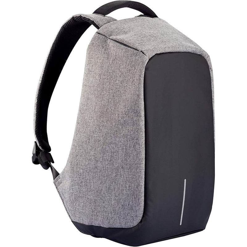 XD Design Bobby Original Anti Theft Travel Laptop Backpack with USB Port, Grey