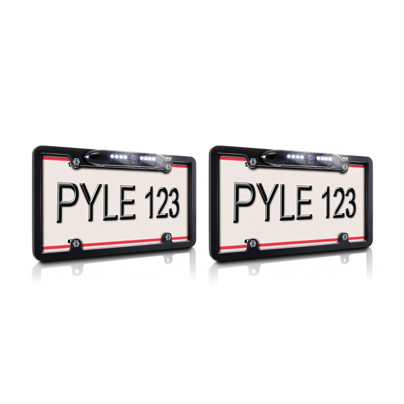 Pyle Universal Waterproof Rear Backup Nightvision Camera Monitor System (2 Pack)