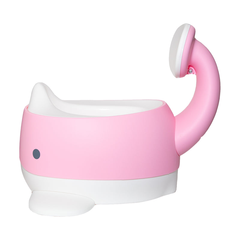 Be Mindful Moby Baby Toddlers Gender Neutral Potty Trainer Seat, Light Pink