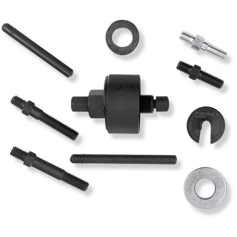 Powerbuilt 648605 Power Steering and Alternator Pulley Remover and Installer Set