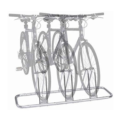 SpareHand QSP618-3 Floor Freestanding Bicycle Storage Rack Holds 1 to 3 Bikes