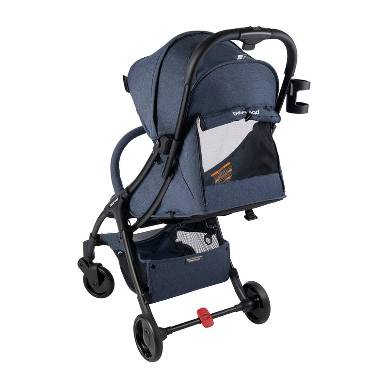 Beberoad Rider Baby Stroller Glider & R2 Ultra Lightweight Stroller, Jeans Blue