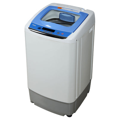 RCA RPW091 0.9 Cu Ft Portable Apartment RV Laundry Washer Washing Machine, White