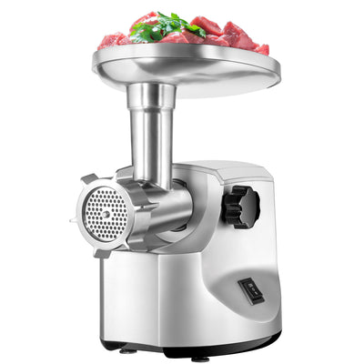 Chefman RJ46 700 Watt Choice Cut Electric Meat Grinder with 3 Grinding Plates