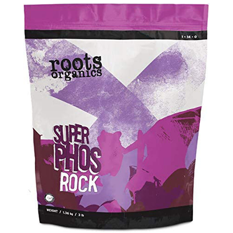 Roots Organics ROSPR3 Super Phos Rock Guano 1-14-0 Garden Booster, 3 Pounds