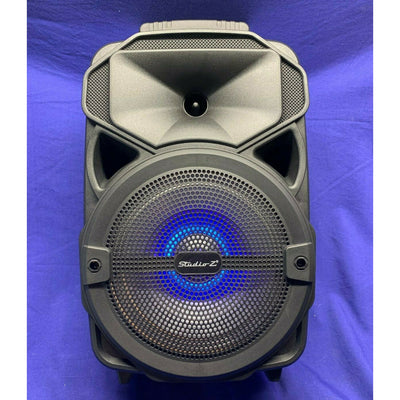 Studio Z 8-Inch Rechargeable Speaker Woofer with USB Music Stream (2 Pack)