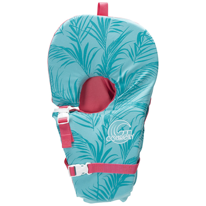 Connelly Baby Safe and Soft Adjustable Infant Nylon Water Life Jacket Vest, Blue