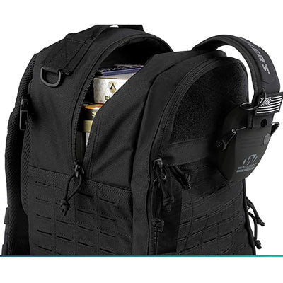 Savior Equipment Heavy-Duty Mobile Arsenal Compact Protective Backpack, Black