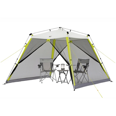 CORE 10 x 10-Foot Instant Screen House Canopy Tent w/ Ground Stakes & Tie Downs
