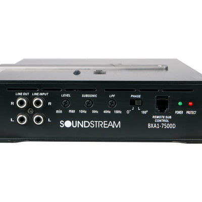SoundStream BXA1-7500D Bass Xtreme Series 7500W Monoblock Car Audio Amplifier