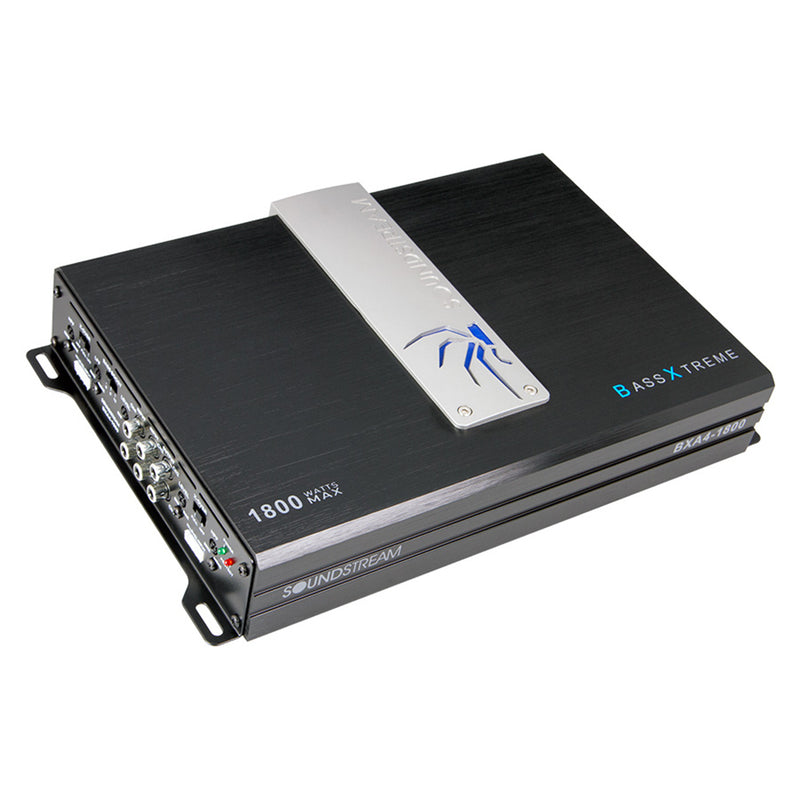 SoundStream BXA4-1800 Bass Xtreme Series 1,800W 4 Channel Car Audio Amplifier