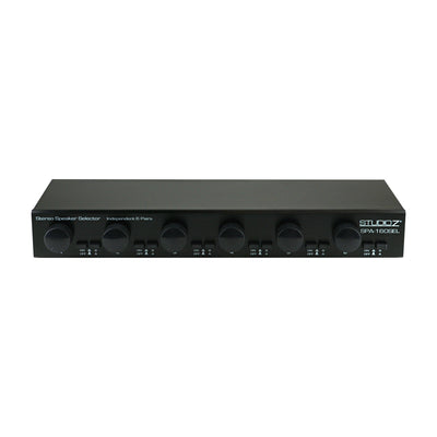 Studio Z Dual Source 900 Watt 6 Channel Stereo Speaker Selector Box (4 Pack)