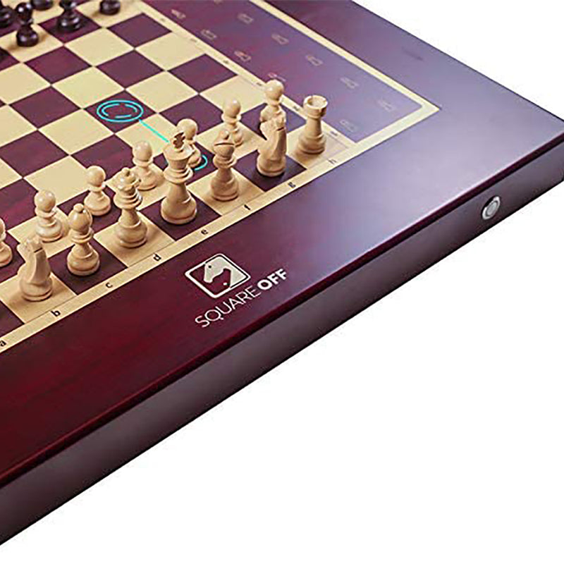 Square Off Grand Kingdom Chess Set Innovative AI Electric Chessboard Board Game