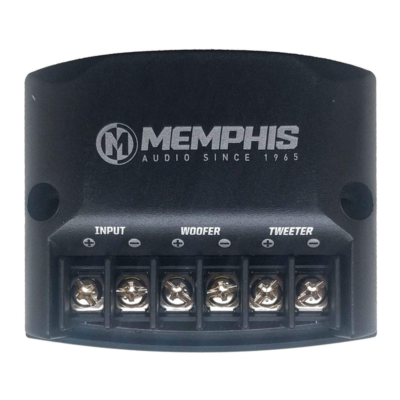 Memphis Audio SRXP62C 6.5 Inch Car Audio Component Speaker Tweeter Crossover Set