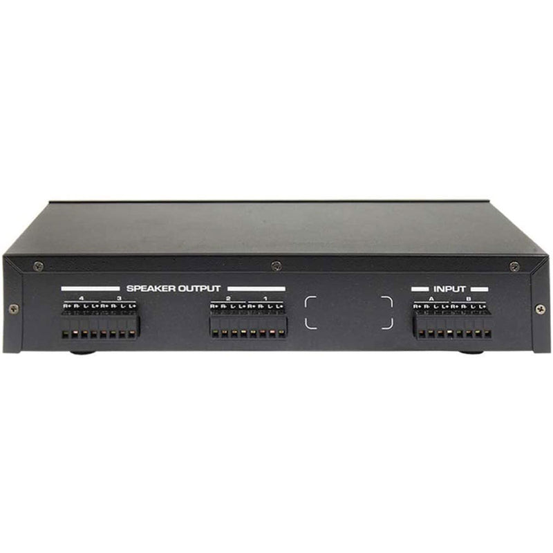 Studio Z Dual Source 900 Watt 4 Channel Stereo Speaker Selector Box (4 Pack)