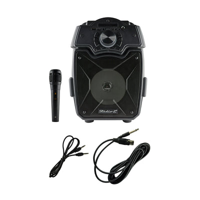Studio Z STZP-650 6.5-Inch Rechargeable Speaker Woofer with USB Music Stream