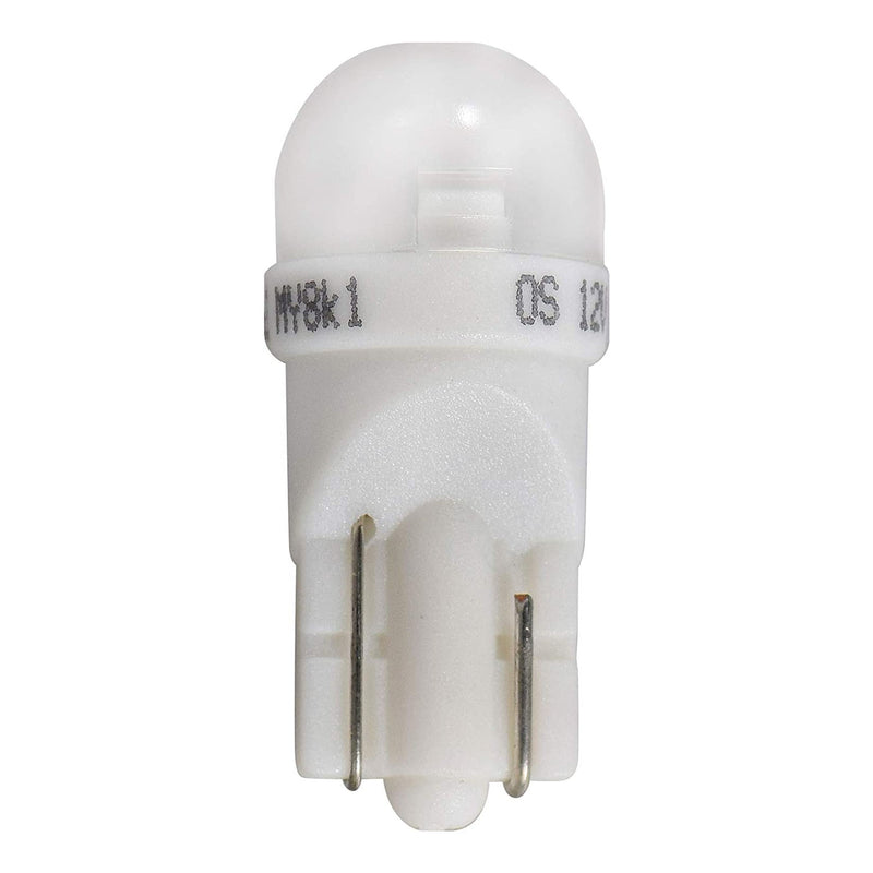 Sylvania 168 Amber T10 LED Bright Interior Exterior Light Mini Bulb Set (2 Pack)