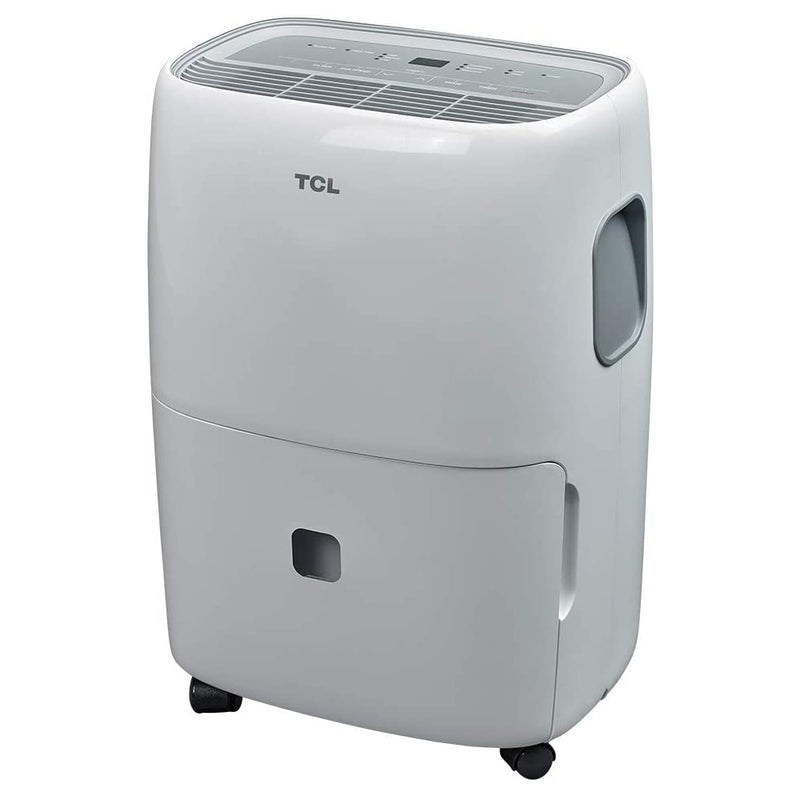 TCL TDW20E20 Portable Home Dehumidifier, 20 Pints, 1,500 Square Feet, White