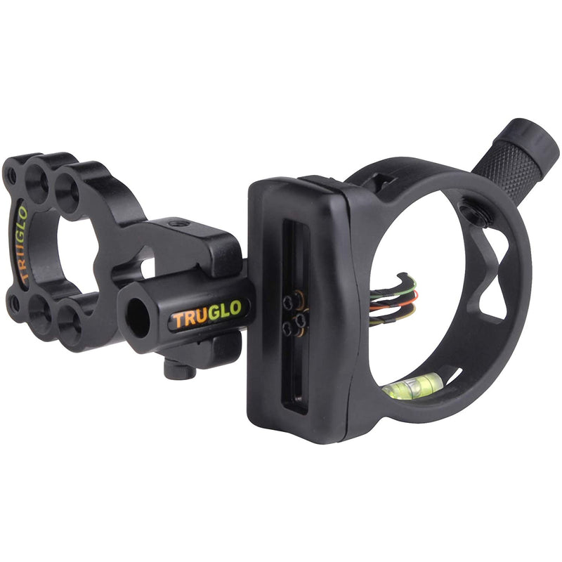 TRUGLO Rite-Site Compact Lightweight 3 Pin Archery Bow Sight, .019 Inch, Black