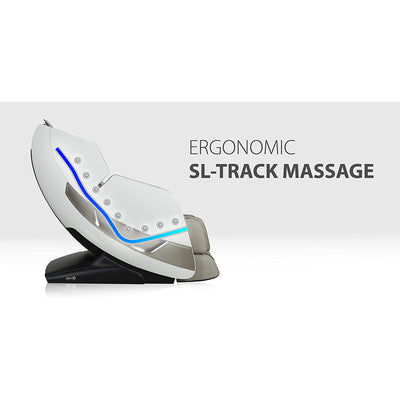 Osaki Titan Pro Omega 3D Body Reclining Heated Compression Massage Chair, Black