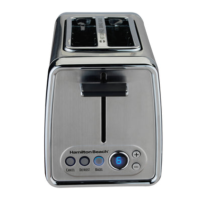 Hamilton Beach 12 Cup Coffee Maker & 2 Slice Extra Wide Digital Display Toaster