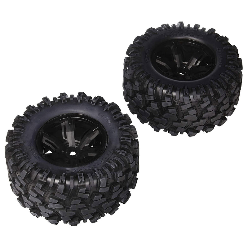 Traxxas 7772X Preassembled X-Maxx RC Vehicle 8S Rated Wheels/Tires, Left & Right