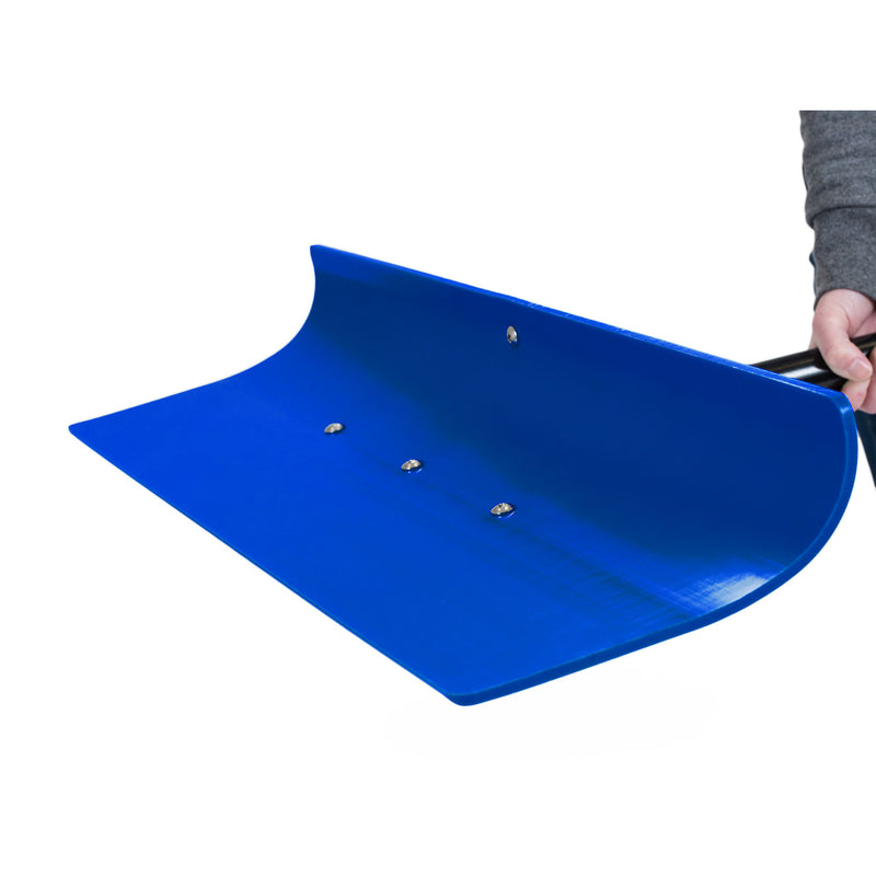 EarthWay Products 36 Inch Handle Snow Pusher Shovel with 30 Inch Wide Blade