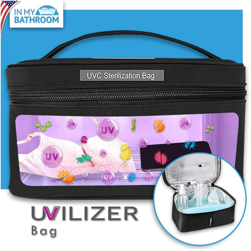 UVILIZER Bag Portable UV Light Sanitizer and Sterilizing Disinfecting Container