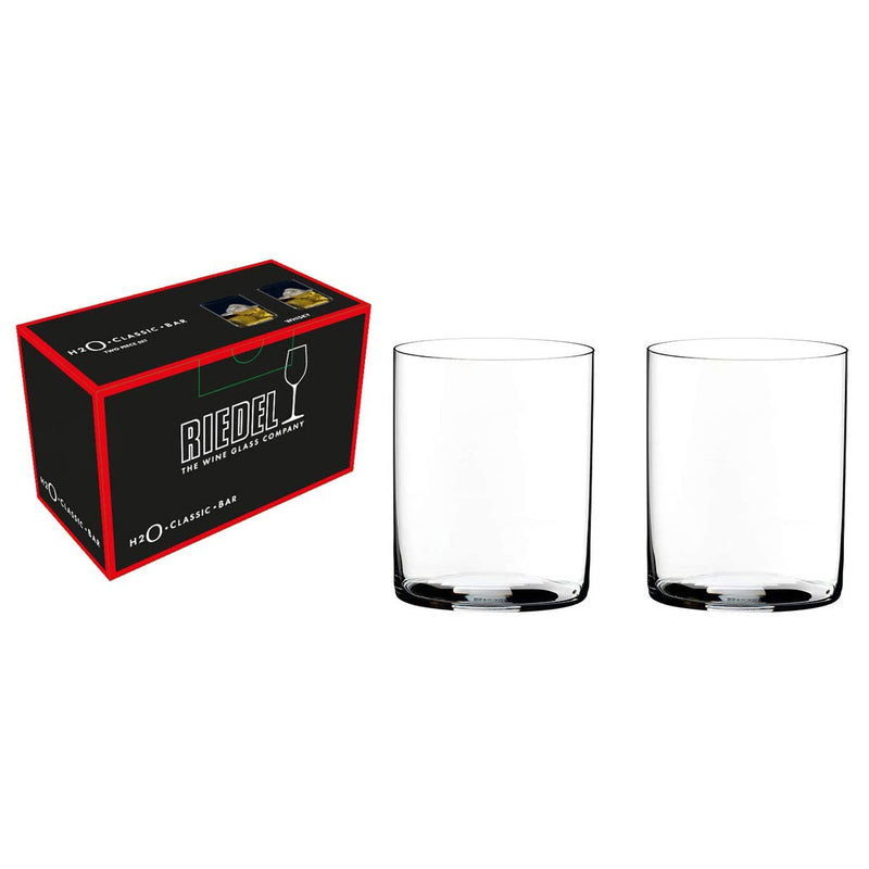 Riedel 0414/02 O Wine Classic Crystal Whiskey Tumbler Glass, Set of 2