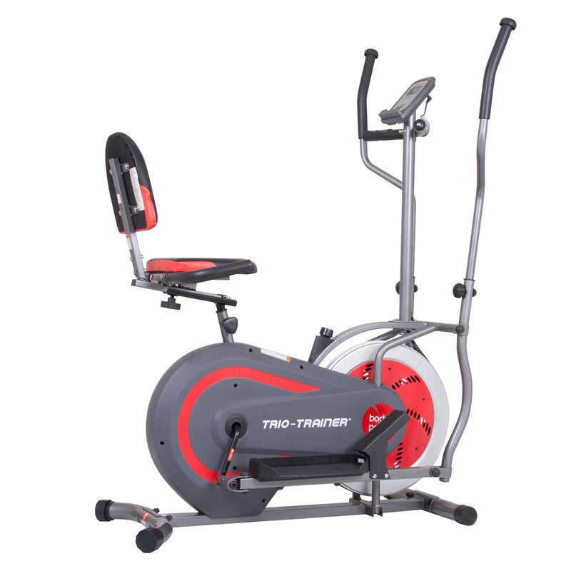 Body Flex Sports Body Power Trio Trainer 3 In 1 Elliptical and Bicycle Machine