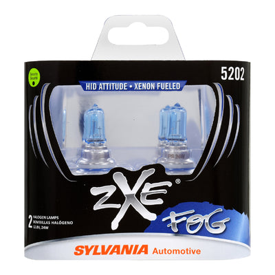 Sylvania 5202 SilverStar zXe High Performance Halogen Fog Headlight Bulbs, White