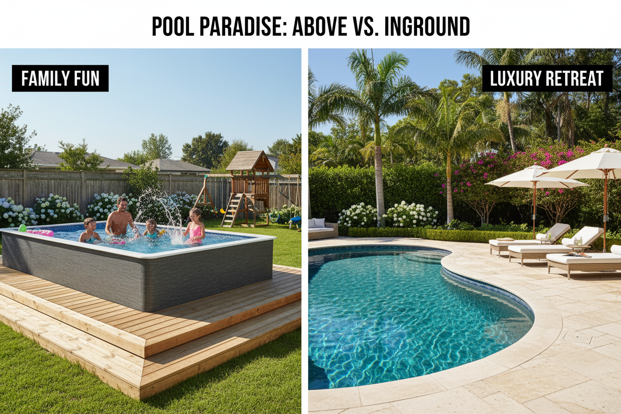 Above Ground Pool vs Inground Pool: Which Is Right for You?