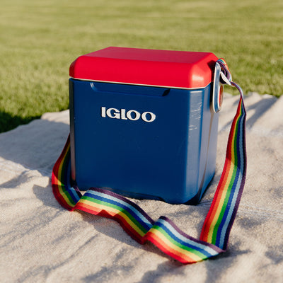 Igloo 11 Qt Tailgating Cooler w/ 2-Day Ice Retention, Navy w/ Strap (Open Box)