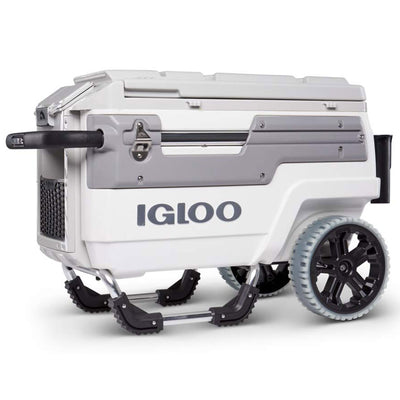 Igloo Trailmate Marine Grade 70 Qt Insulated Ice Chest Cooler, White (For Parts)
