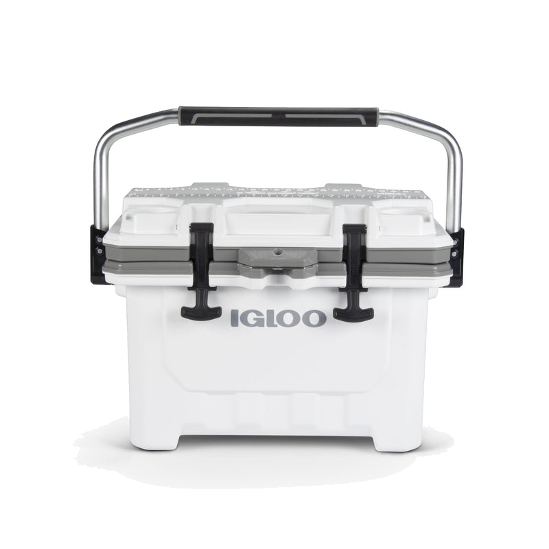 Igloo IMX 24 Qt. Insulated Ice Chest Roto-Molded Cooler & Handle White(Open Box)