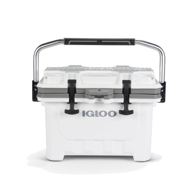 Igloo IMX 24 Qt. Insulated Ice Chest Roto-Molded Cooler & Handle, White (Used)