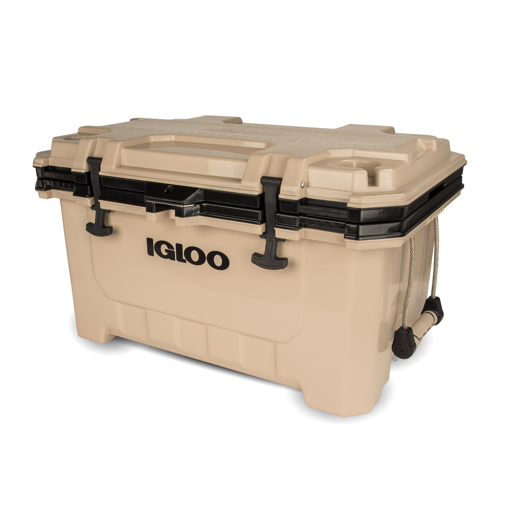 Igloo IMX 70 Qt. Insulated Ice Chest Roto-Molded Cooler w/ Handles, Tan (Used)