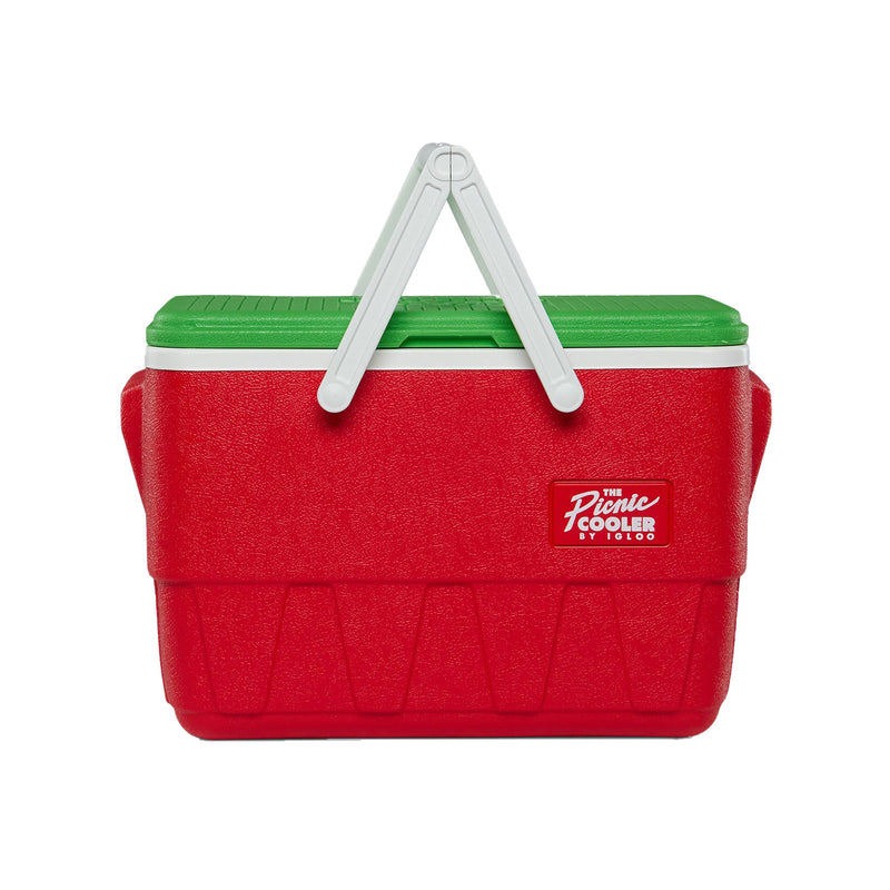 Igloo Special Edition 25 Qt Retro Holiday Picnic Basket Cooler (Open Box)