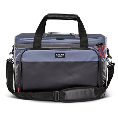 Igloo Coast Durable and Insulated 36 Can Cooler Duffel Bag, Dark Blue (Open Box)