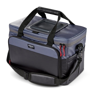 Igloo Coast Durable and Insulated 36 Can Cooler Duffel Bag, Dark Blue (Open Box)