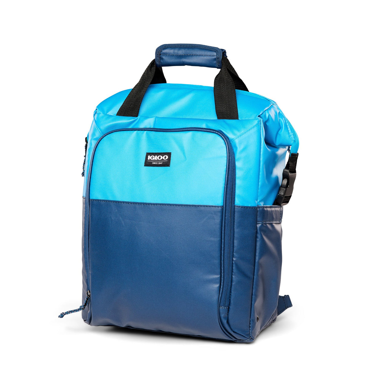 Igloo Seadrift Switch Adjustable Insulated Cooler Backpack Tote Blue (For Parts)