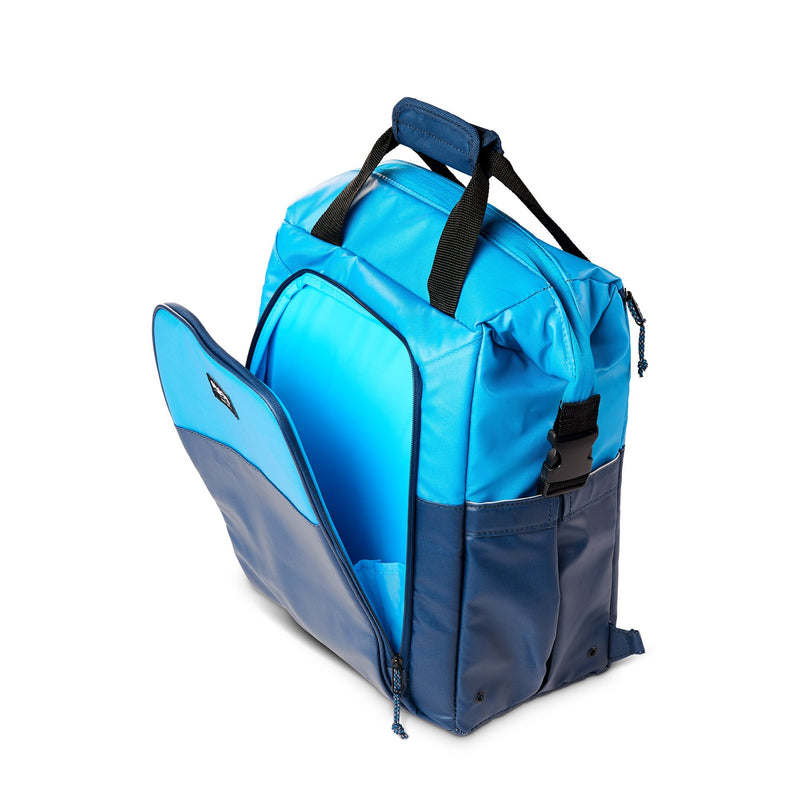 Igloo Seadrift Switch Adjustable Insulated Cooler Backpack Tote Blue (For Parts)