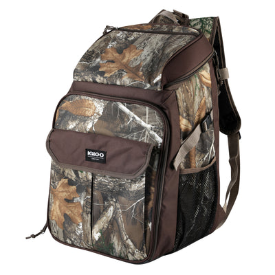 Igloo Real Tree Gizmo Adjustable Leak Proof 30 Can Cooler Backpack (Used)