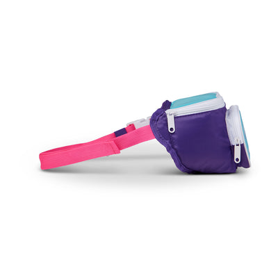 Igloo 90s Retro Collection Fanny Pack Portable Cooler, Purple And Teal(Open Box)