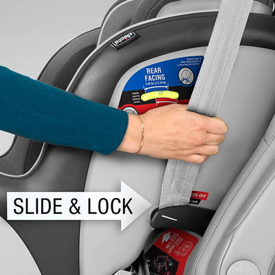Chicco NextFit Zip Convertible Newborn Infant to Toddler Baby Car Seat, Nebulous - VMInnovations