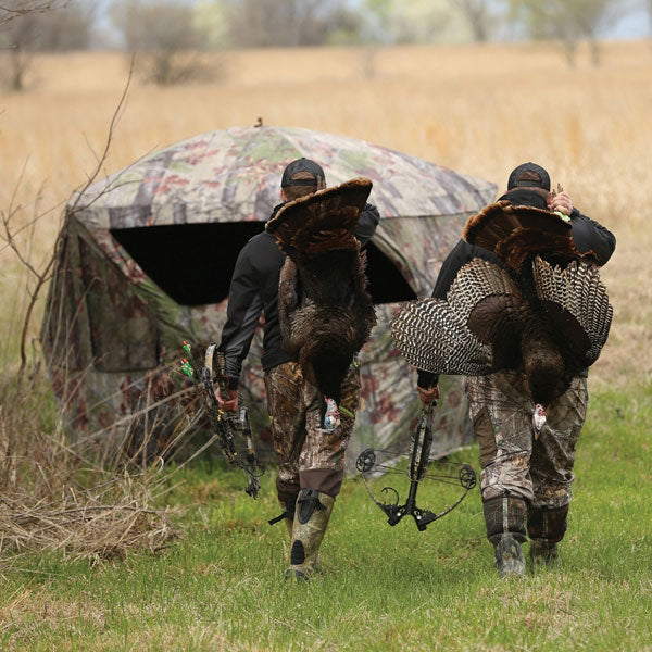 Barronett Blinds Pentagon Blood Trail Camo Large Ground Hunting Blind (Open Box)