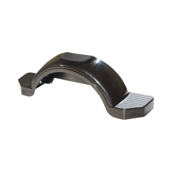 Fulton 008584 Trailer Fenders Plastic with Step Pad for 14-Inch Tires, Black