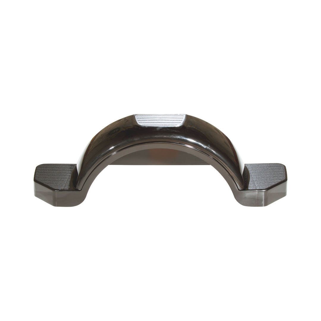 Fulton 008584 Trailer Fenders Plastic with Step Pad for 14-Inch Tires, Black