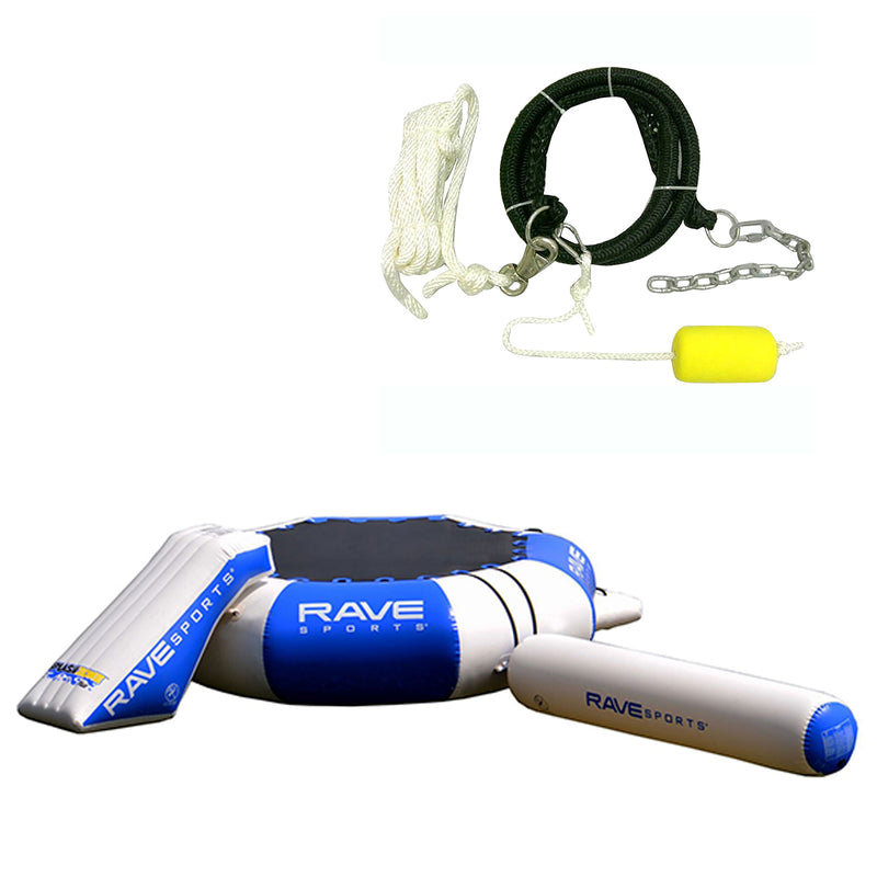 Inflatable 3 Piece Anchor Connection Kit,12 Ft Inflatable Trampoline &Water Park